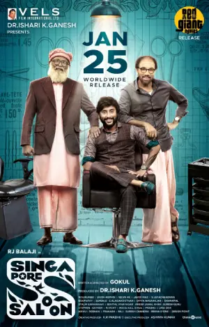 ✅ Download Singapore Saloon (2024) WEB-DL Full Movie (Tamil With Subtitles) 480p & 720p & 1080p Qualities. This is a Comedy, Family based movie. This movie...