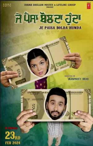 ✅ Download Je Paisa Bolda Hunda (2024) Punjabi WEB-DL Full Movie and available in 480p & 720p & 1080p. This movie is based on Drama, Music and available in...