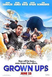 ✅Download Grown Ups (2010) Dual Audio (Hin-Eng) Full Movie. "After their high school basketball coach passes away, five good friends and former teammates...